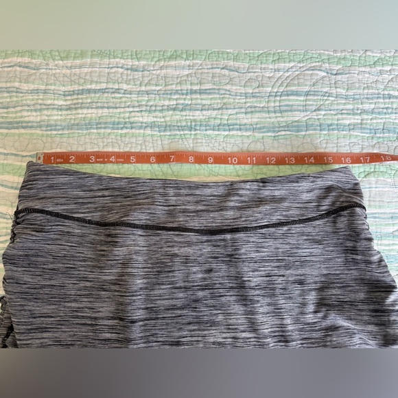 Gray Ruched Mini Skirt - Picture 5 of 6